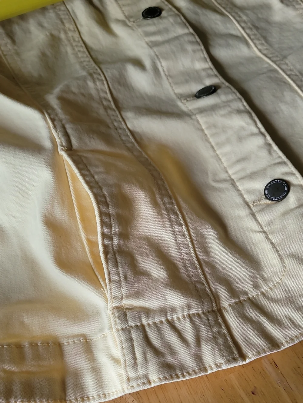 Charter Club Cotton Jean Jacket